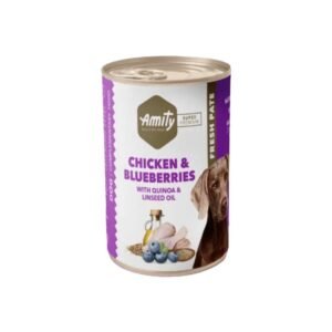 Amity Super Premium Fresh Pate Chicken And Blueberries 400G
