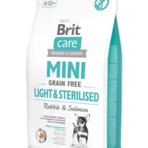 Brit Care - Mini Adult light and sterilized dog With Rabbit Meat 2kg