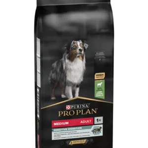 Purina Pro Plan Sensitive Digestion Medium Adult, Dry Dog food with Lamb 14Kg