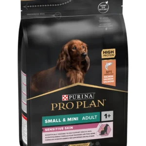 Purina Pro Plan Sensitive Skin Small and Mini Adult, Dry Dog food with Salmon 3kg