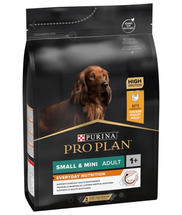 Purina Pro Plan Everyday Nutrition Small and Mini Adult, Dry Dog food with Chicken 3kg