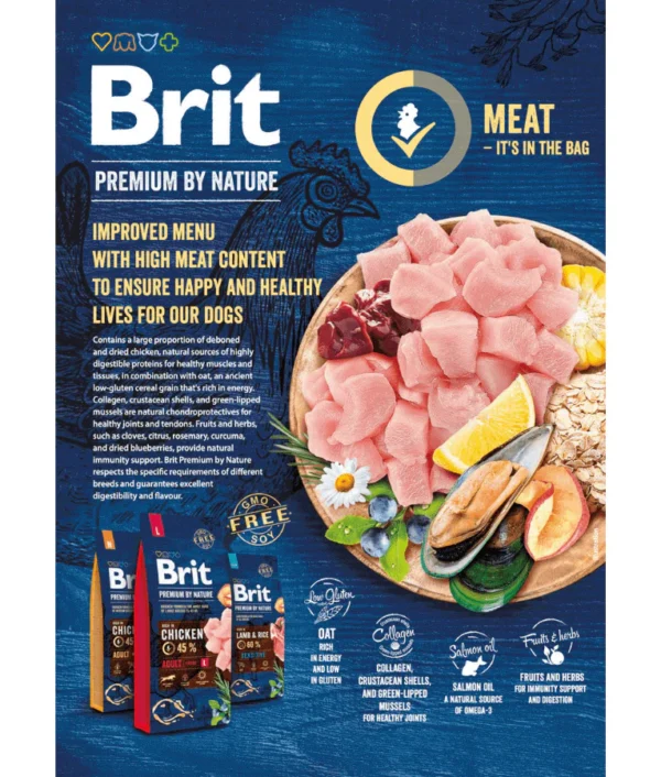 Brit Premium - Medium Breed Junior With Chicken 15Kg - Image 4