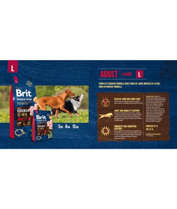 Brit Premium - Adult Large Breed With Chicken 15kg - Image 6