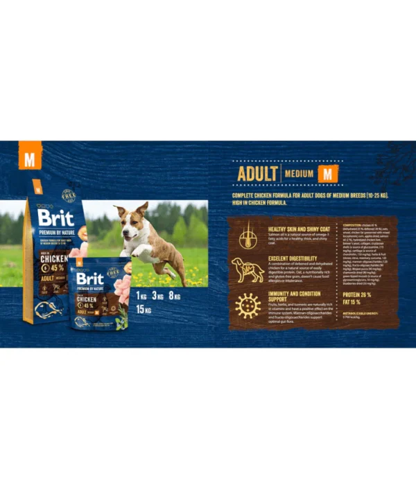 Brit Premium - Medium Breed Adult With Chicken 15kg - Image 6
