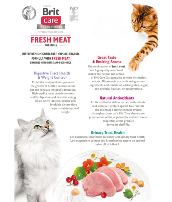 Brit Care - Cat Grain-Free Kitten Healthy Growth and Development 2kg - Image 6