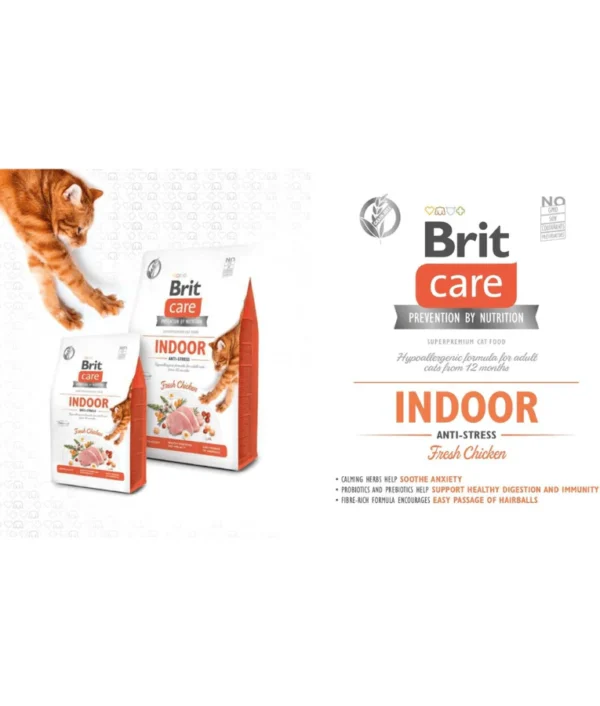 Brit Care - Cat Grain-Free Indoor Anti-stress 2kg - Image 5