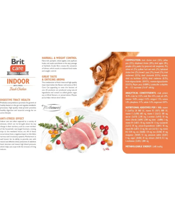 Brit Care - Cat Grain-Free Indoor Anti-stress 2kg - Image 6