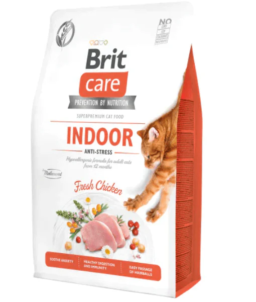 Brit Care - Cat Grain-Free Indoor Anti-stress 2kg - Image 2
