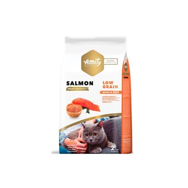Amity Super Premium (Low Grain) - Salmon Adult Cat 2kg