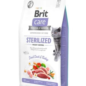 Brit Care - Cat Grain-Free Sterilized and Weight Control 2kg