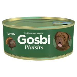 Gosbi - Plaisirs Grain-Free Turkey Adult Complementary Wet Dog Food 185g