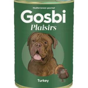 Gosbi - Plaisirs Grain-Free Turkey Adult Complementary Wet Dog Food 400g